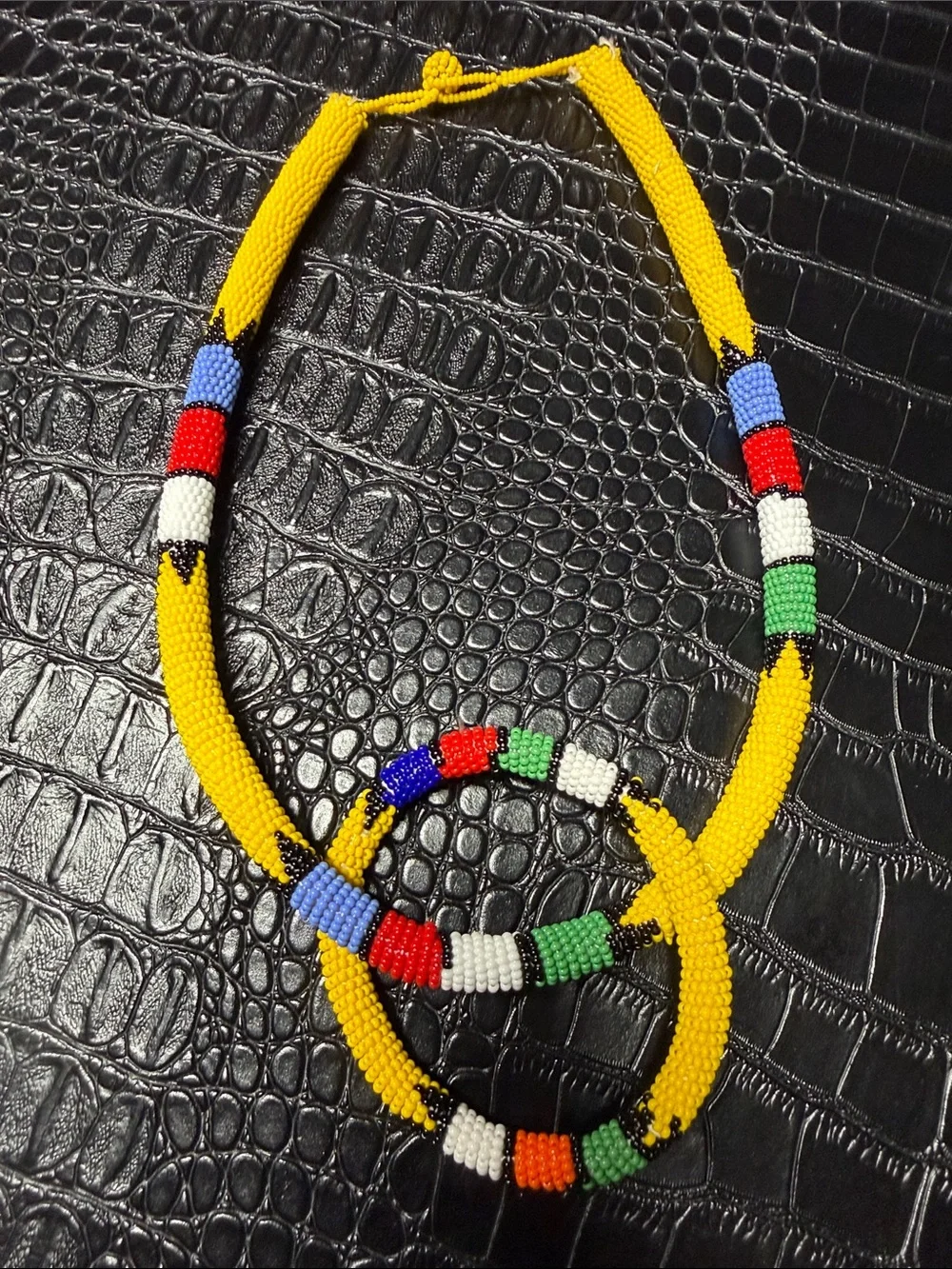 Maasai Beads Necklace & Bracelet